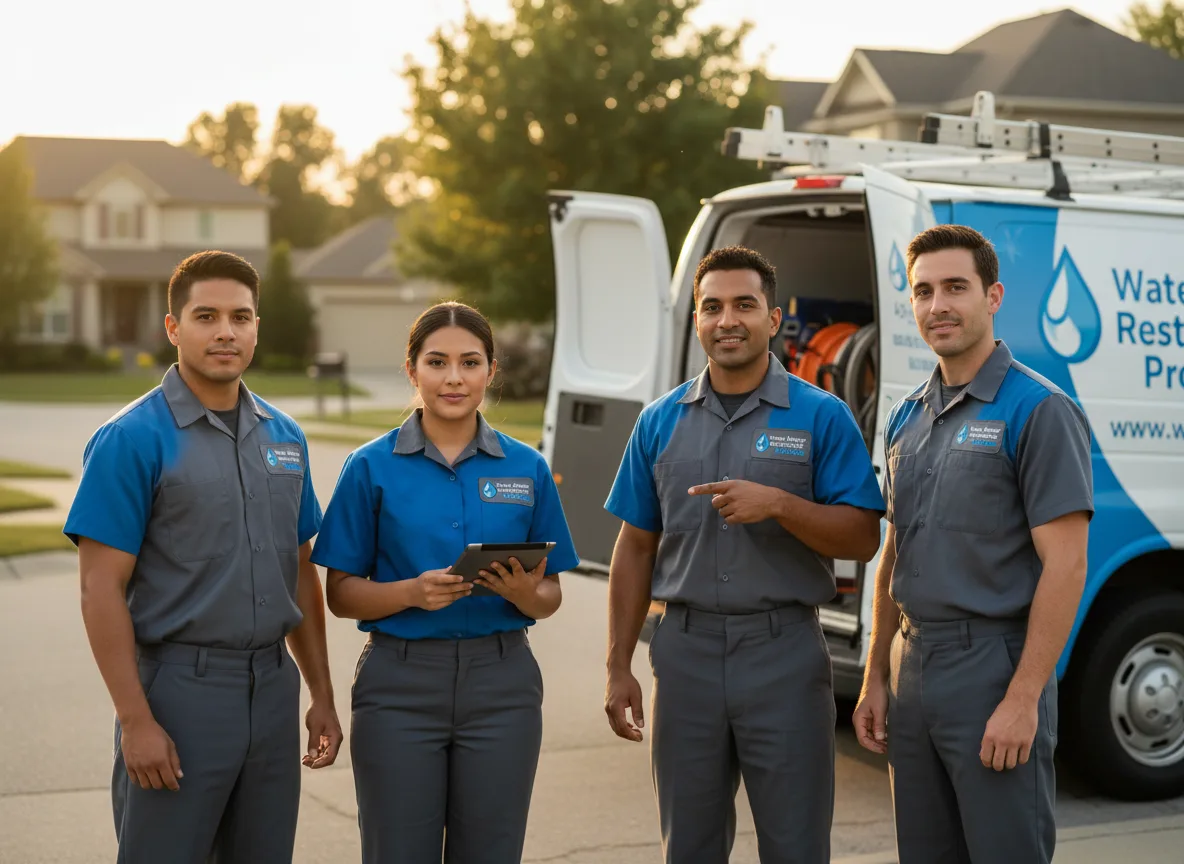 Flood Restoration company in Glasford, IL